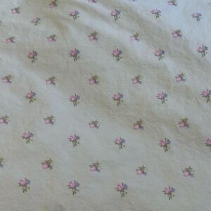 Simply Shabby Chic fitted pastel green soft sage Floral sheet twin